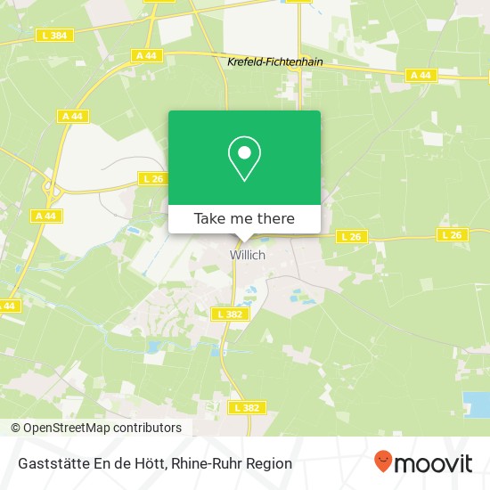 Gaststätte En de Hött map