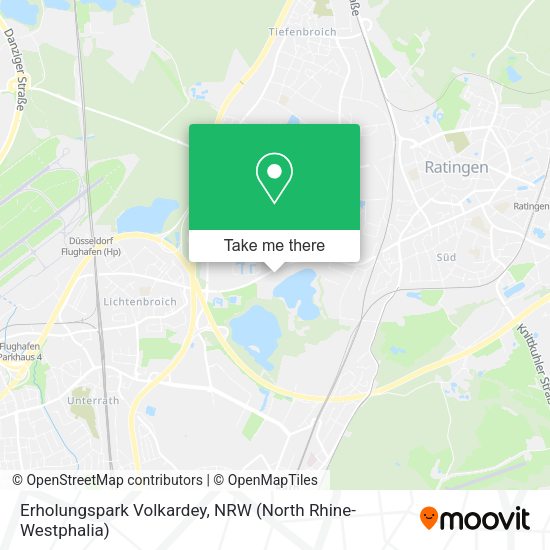 Карта Erholungspark Volkardey