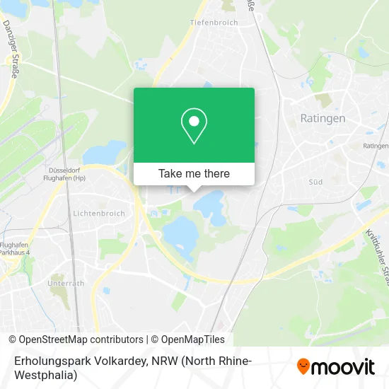 Карта Erholungspark Volkardey