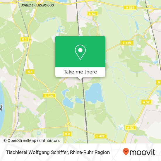 Tischlerei Wolfgang Schiffer map