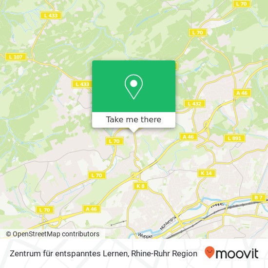 Zentrum für entspanntes Lernen map