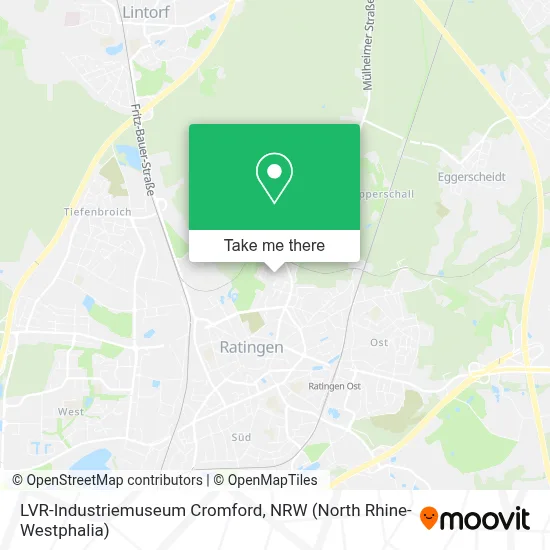 LVR-Industriemuseum Cromford map
