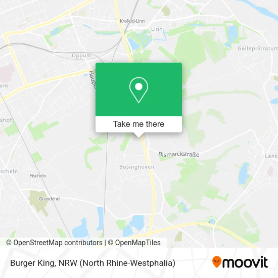 Карта Burger King