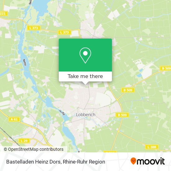 Bastelladen Heinz Dors map