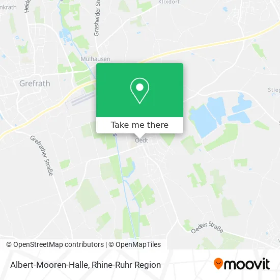 Albert-Mooren-Halle map