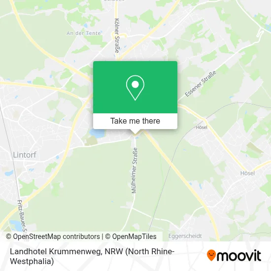 Landhotel Krummenweg map