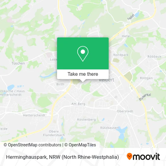 Карта Herminghauspark