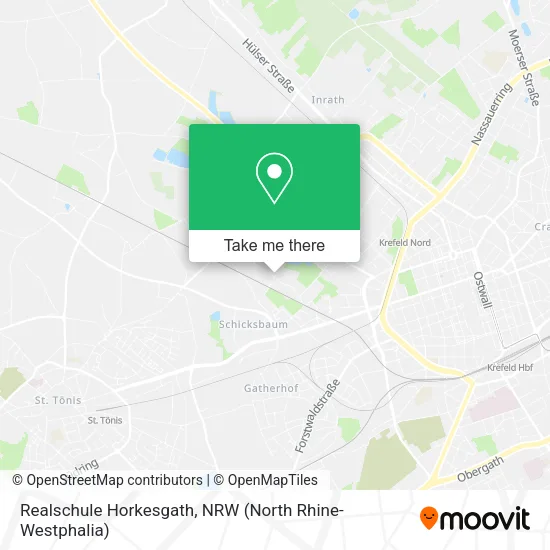 Realschule Horkesgath map