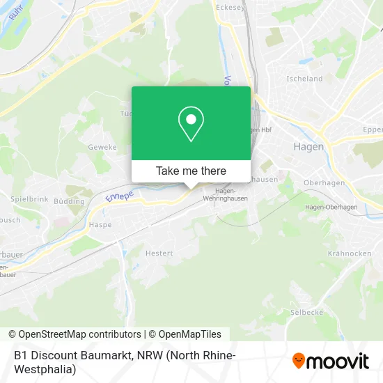 Карта B1 Discount Baumarkt
