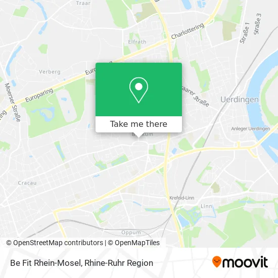 Карта Be Fit Rhein-Mosel