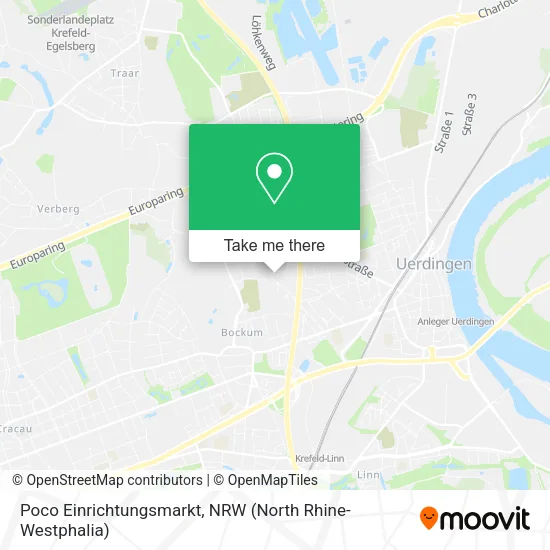 Карта Poco Einrichtungsmarkt