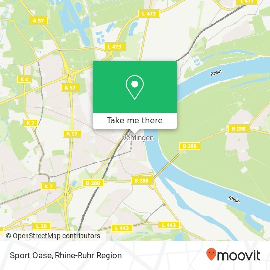 Sport Oase map