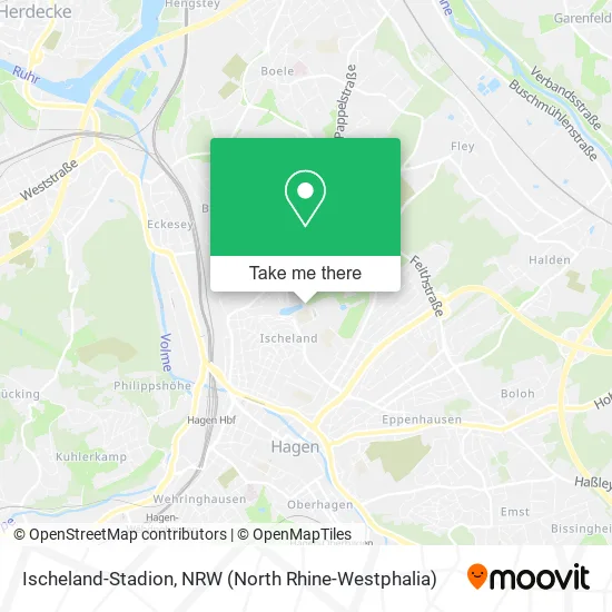 Карта Ischeland-Stadion