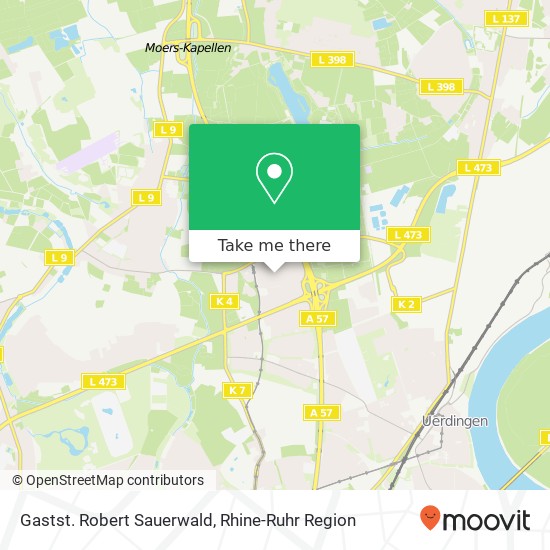 Карта Gastst. Robert Sauerwald