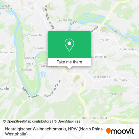 Nostalgischer Weihnachtsmarkt map