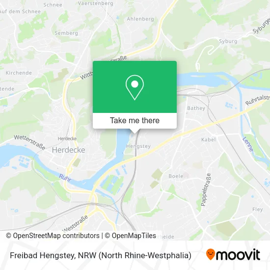 Карта Freibad Hengstey