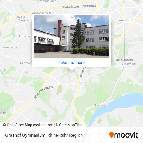Grashof Gymnasium map