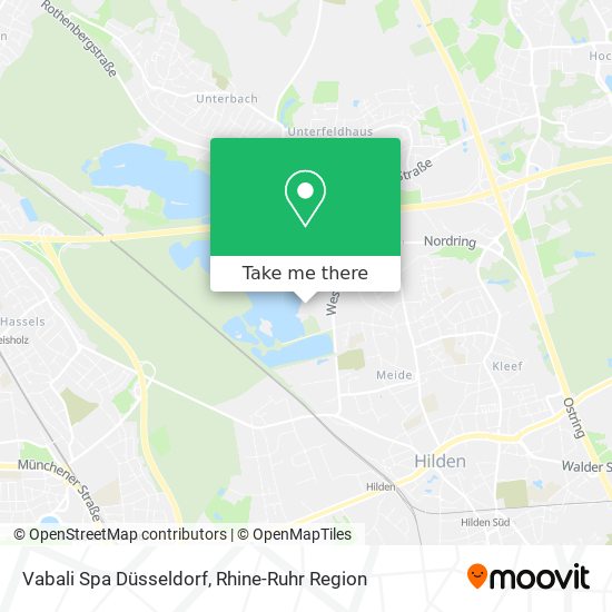 Vabali Spa Düsseldorf map