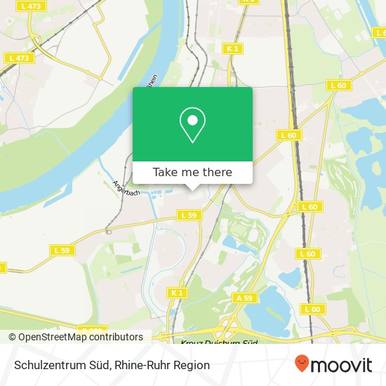 Schulzentrum Süd map