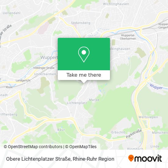 Obere Lichtenplatzer Straße map