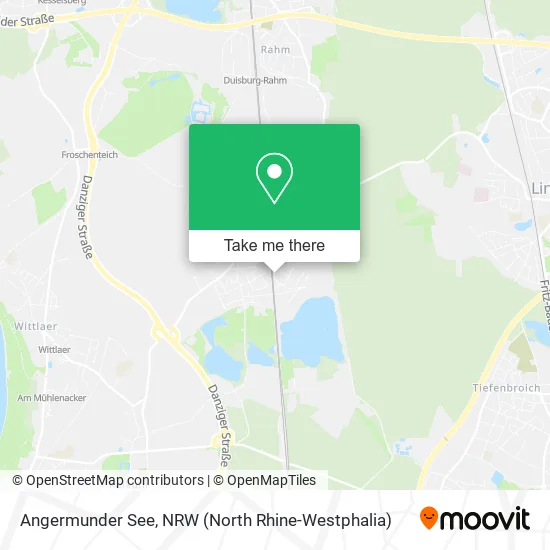 Карта Angermunder See