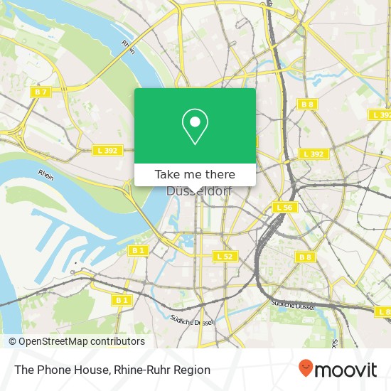 The Phone House map