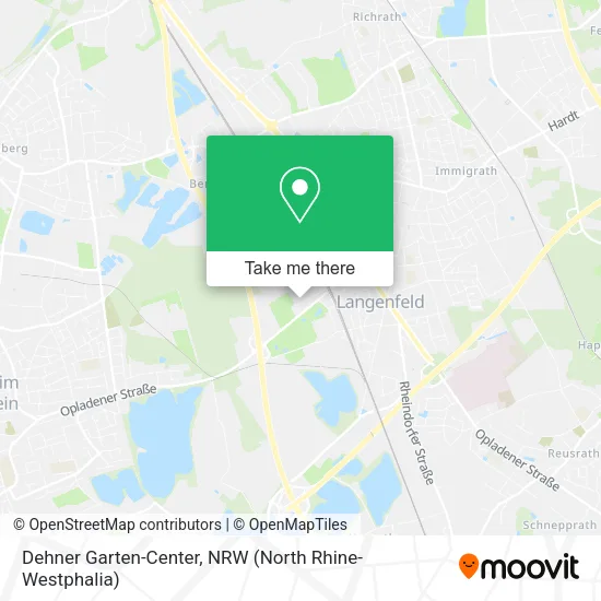 Карта Dehner Garten-Center