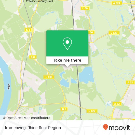 Immenweg map