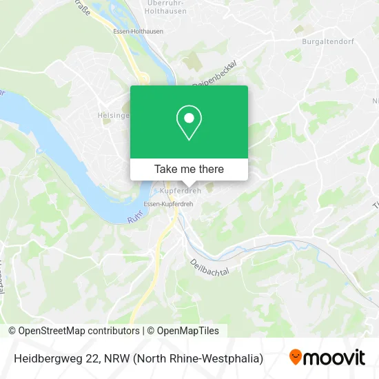 Карта Heidbergweg 22
