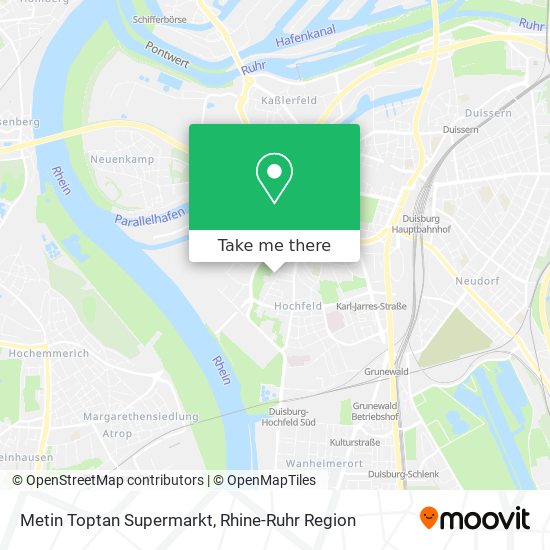 Metin Toptan Supermarkt map