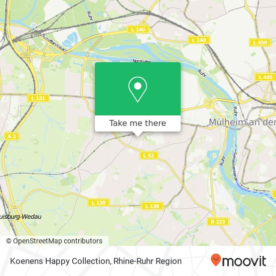 Koenens Happy Collection map