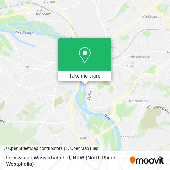 Карта Franky's im Wasserbahnhof