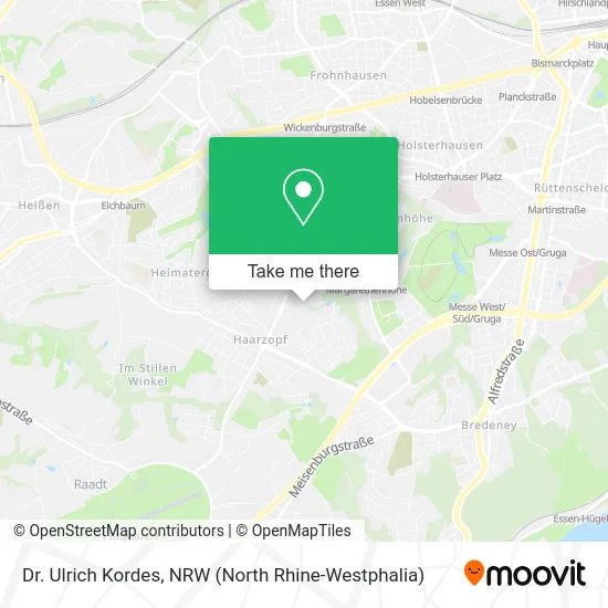 Dr. Ulrich Kordes map