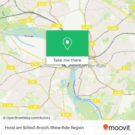 Hotel am Schloß Broich map