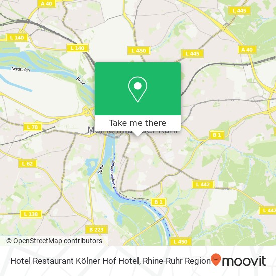 Hotel Restaurant Kölner Hof Hotel map