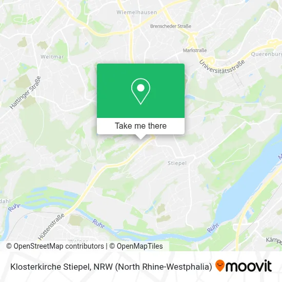 Klosterkirche Stiepel map