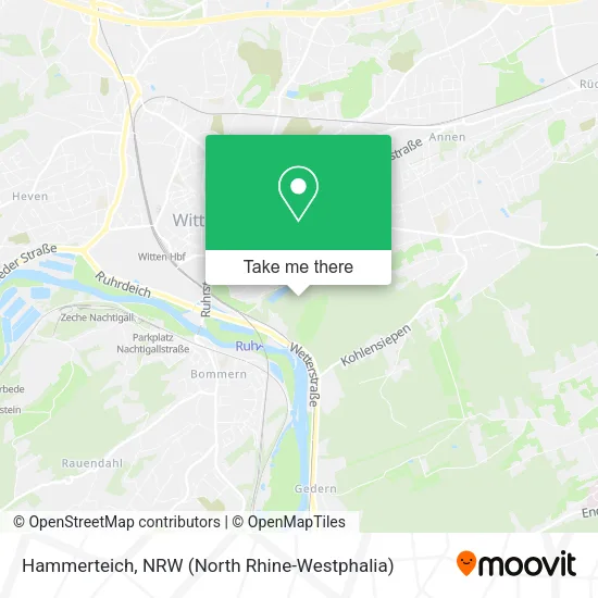 Карта Hammerteich