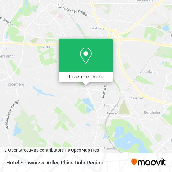 Hotel Schwarzer Adler map