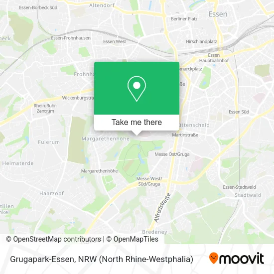 Карта Grugapark-Essen