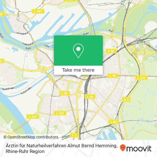 Ärztin für Naturheilverfahren Almut Bernd Hemming map