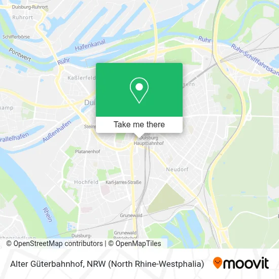 Alter Güterbahnhof map