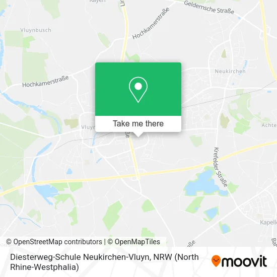 Карта Diesterweg-Schule Neukirchen-Vluyn