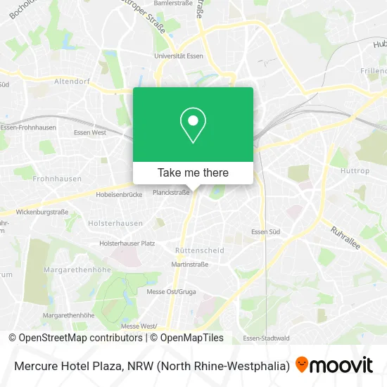 Карта Mercure Hotel Plaza