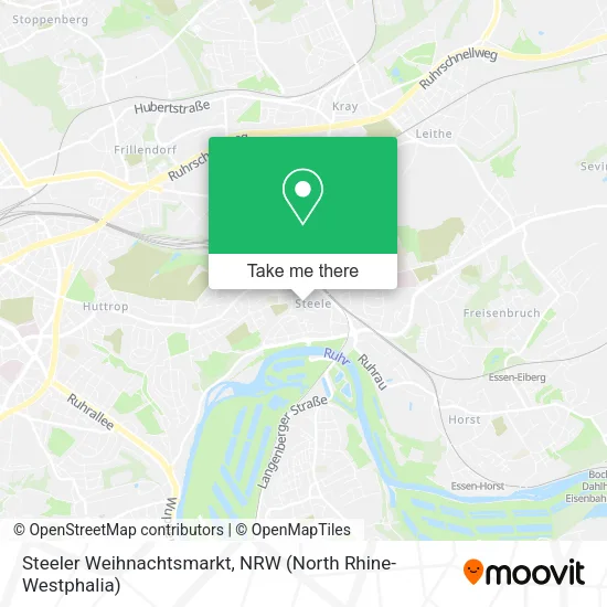 Steeler Weihnachtsmarkt map