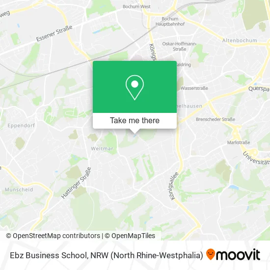 Карта Ebz Business School