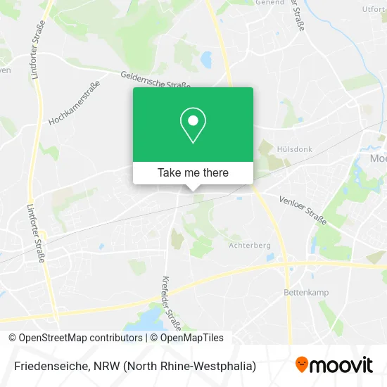 Карта Friedenseiche