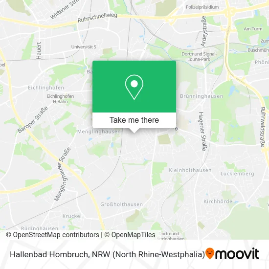 Hallenbad Hombruch map