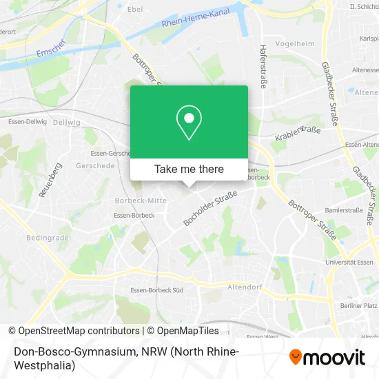 Don-Bosco-Gymnasium map