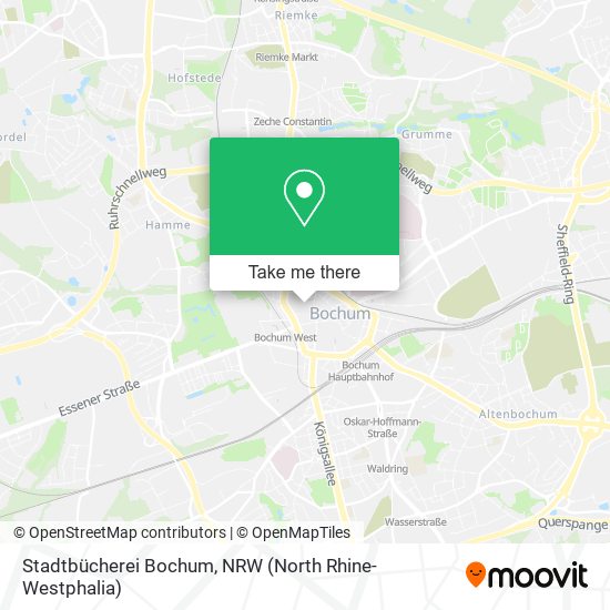 Stadtbücherei Bochum map