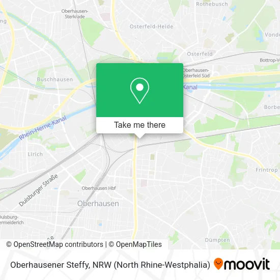 Карта Oberhausener Steffy